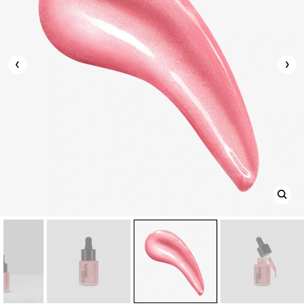 RODIAL Blush Drops Liquid Blush $55 MSRP *Frosted Pink* Full Size! BNIB!